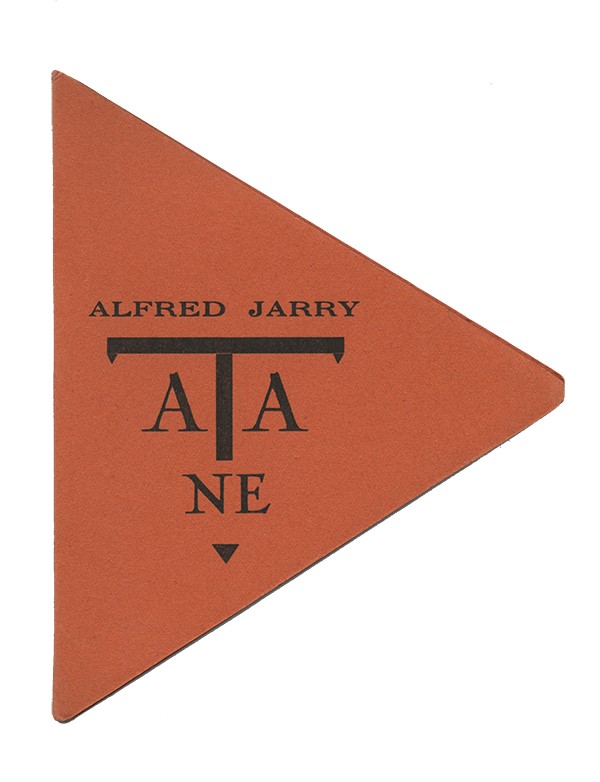 JARRY Alfred Tatane édition originale collège de pataphysique grand papier 1954 papier Azuré des Tropiques