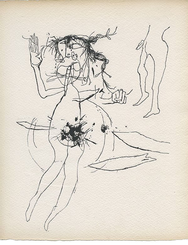 VIAN Boris Cantilènes en gelée Rougerie 1949 édition originale illustrée par Christiane Alanore exemplaire de luxe avec suite