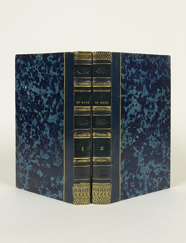 BRILLAT-SAVARIN Jean-Anthelme Physiologie du goût Sautelet 1826 édition originale reliure demi-veau glacé de l'époque de Meslant