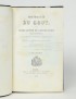 BRILLAT-SAVARIN Jean-Anthelme Physiologie du goût Sautelet 1826 édition originale reliure demi-veau glacé de l'époque de Meslant