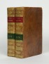 HUGO Victor Han d'Islande Persan 1823 édition originale reliure de l'époque en deux volumes