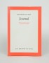 HUGUENIN Jean-René Journal Seuil 1964 édition originale vélin neige seul grand papier