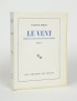 SIMON Claude Le Vent Éditions de Minuit 1957 édition originale pur fil deux photographies originales une signée