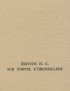 SAGAN Françoise Bonjour tristesse Julliard 1954 édition hors commerce Corvol l'Orgueilleux Noël 1954 envoi autographe signé