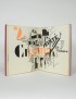 CENDRARS Blaise  La Fin du monde filmée par l'Ange N.-D. édition originale illustrations de Fernand Léger coloriées au pochoir