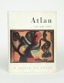 VERDET André Atlan Georges Fall Le Musée de Poche 1956 édition originale dessin original en rouge et bleu de Jean-Michel Atlan