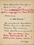 NORGE Géo La Belle endormie Éditions Sagesse 1935 édition originale Hollande envoi autographe signé à Claude Couffon poème et le