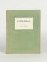 NORGE Géo La Belle endormie Éditions Sagesse 1935 édition originale Hollande envoi autographe signé à Claude Couffon poème et le