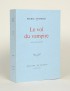 TOURNIER Michel Le Vol du vampire Mercure de France 1981 édition originale vélin d'arches envoi autographe signé à Cioran