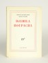 BEAUVOIR Simone de HALIMI Gisèle Djamila Boupacha Gallimard 1962 édition originale sur vélin pur Lafuma seul grand papier