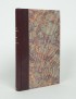 KESSEL Joseph Vent de sable Nouvelle Revue Française Gallimard 1929 édition originale Japon grand papier relié en demi-maroquin 