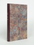 KESSEL Joseph Vent de sable Nouvelle Revue Française Gallimard 1929 édition originale Japon grand papier relié en demi-maroquin 