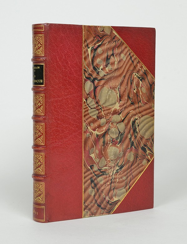 LORRAIN Jean Un démoniaque E. Dentu 1895 édition originale exemplaire sur Chine grand papier relié en demi-maroquin