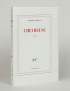 MODIANO Patrick Chevreuse Gallimard 2021 édition originale sur vélin Rivoli grand papier broché