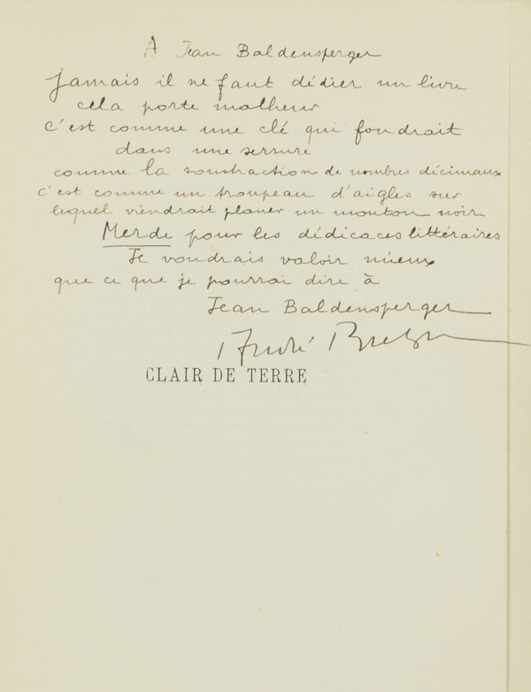 BRETON (André)