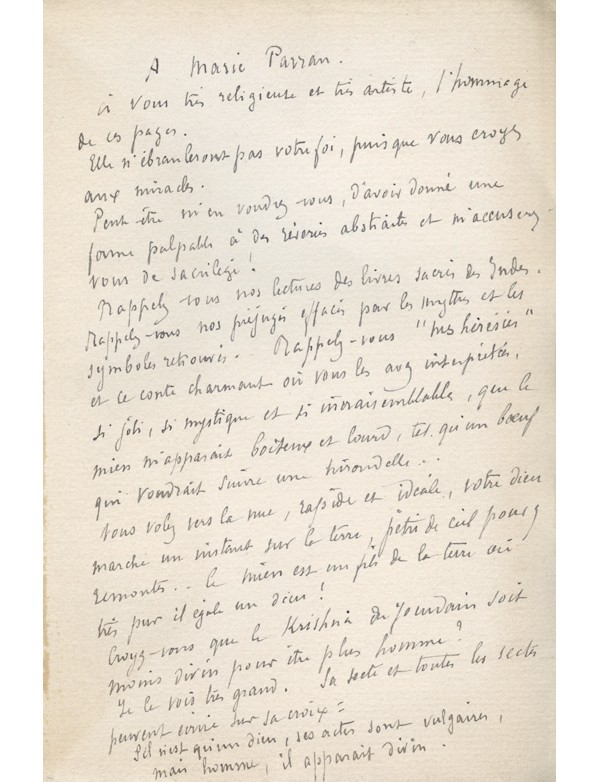 [SCHWOB (Marcel)] NAHOR (Pierre) pseudonyme d'Émilie Lerou de la Comédie-Française